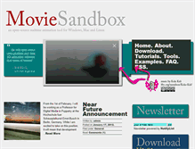 Tablet Screenshot of moviesandbox.com