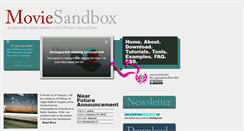 Desktop Screenshot of moviesandbox.net