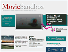 Tablet Screenshot of moviesandbox.net